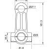 Hecht 587 Bar Mower Rod (999910982) thumb 3