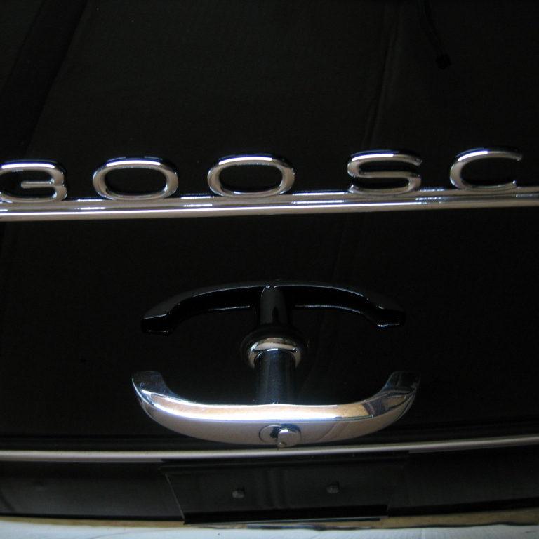Production of lettering and emblems for vintage and classic cars