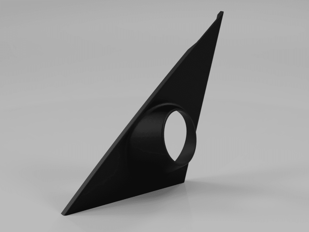 BMW E30 Soundsystem cover high tune tweeter 42 mm 1