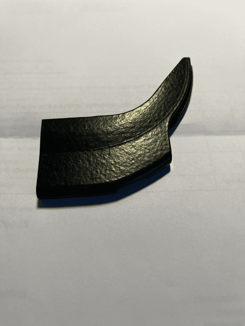 Hanomag Kurier 2 window corner molding seal 1
