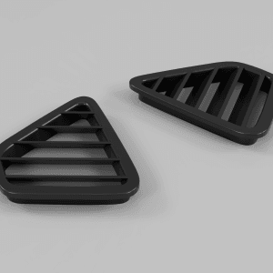 Mazda RX-7 FC3S dash triangle vent defroster (FB01-60-171A-02 / FB01-60-161A-02)