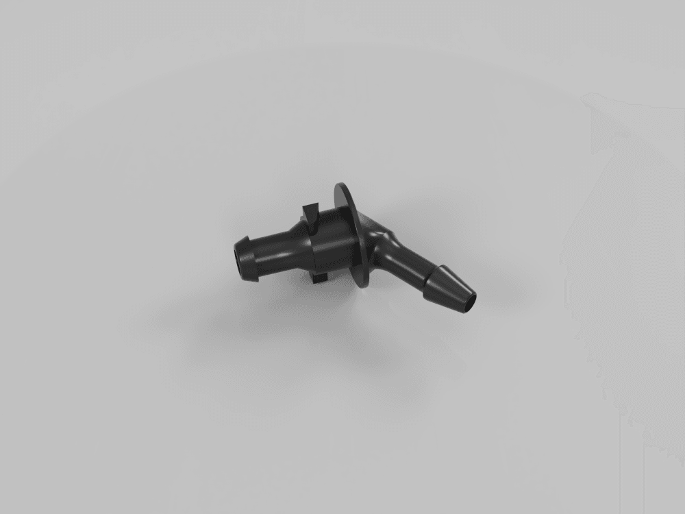 Jaguar XKR XK8 XJ8 X308 X100 windscreen washer tube connector (GJA8969AB) 1