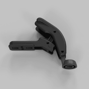 Trabant latch mechanism folding roof sunroof