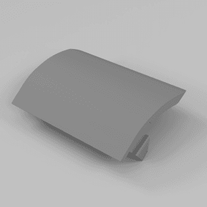 Ford Mondeo MK3 side skirt cover jacking point (1S7J10155B)