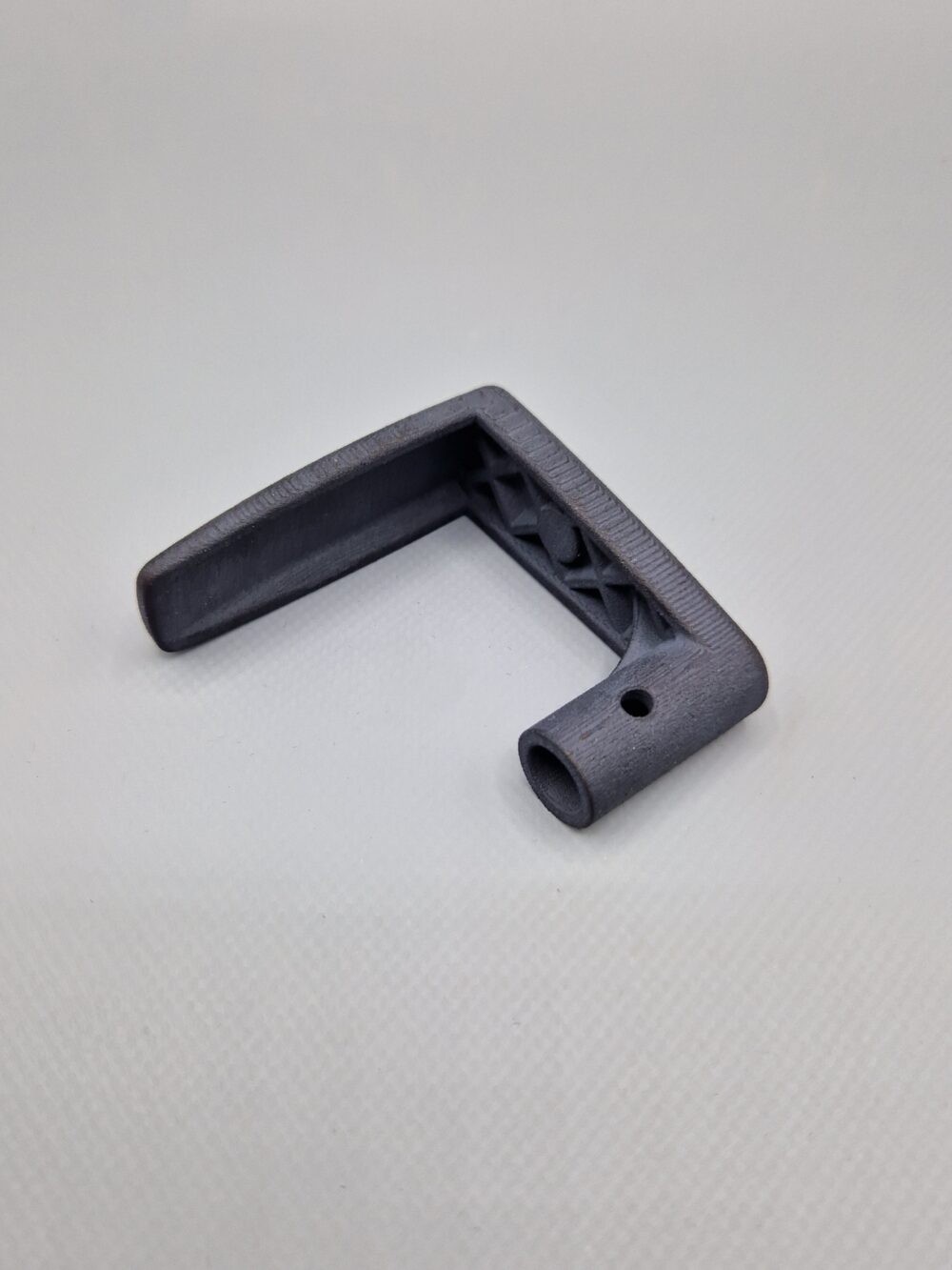 Saab 900 backseat backrest lock lever handle left LH (9487836 / 30525595) 1