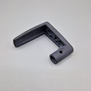 Saab 900 backseat backrest lock lever handle left LH (9487836 / 30525595)