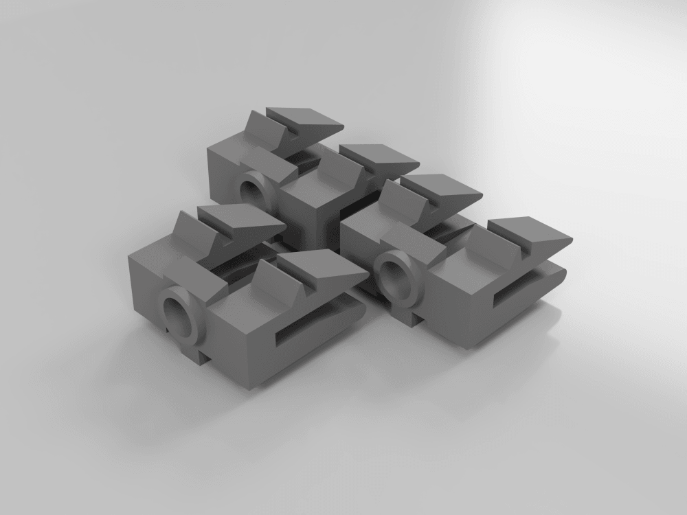 Jaguar XJS Headlight Retainer Fastener Repair Clips (AAU1312) 1