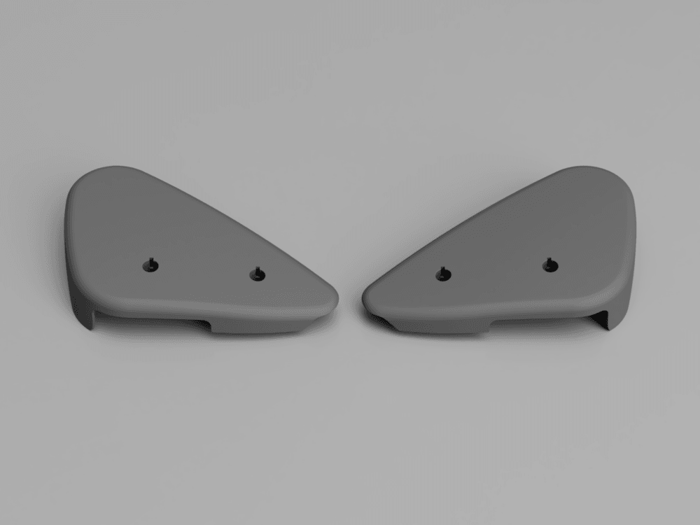 Jaguar XK8 XKR Outer Seat Mechanism Cover (GJB4731AA / GJB4730AA) 1