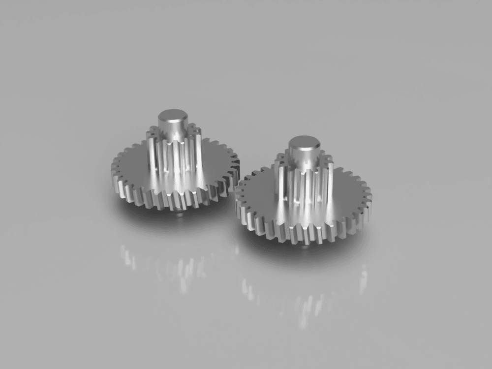 Porsche 944 Targa Electric Roof Mechanism Gear Stainless (94456443001) 1