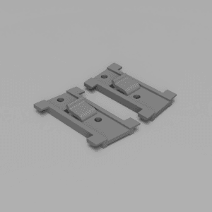 VAG VW Audi A6 100 C4 Trim Clip Rubber Molding (4A0853806A / 4A0853805A)