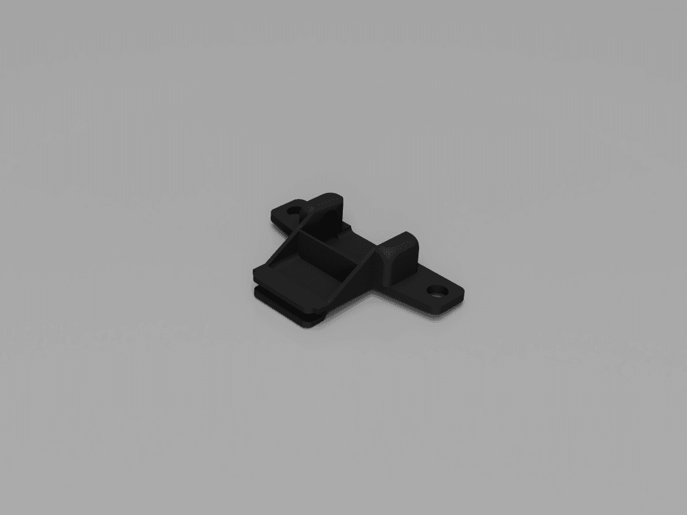 Porsche 924 944 glovebox lock clip (477857143) 1