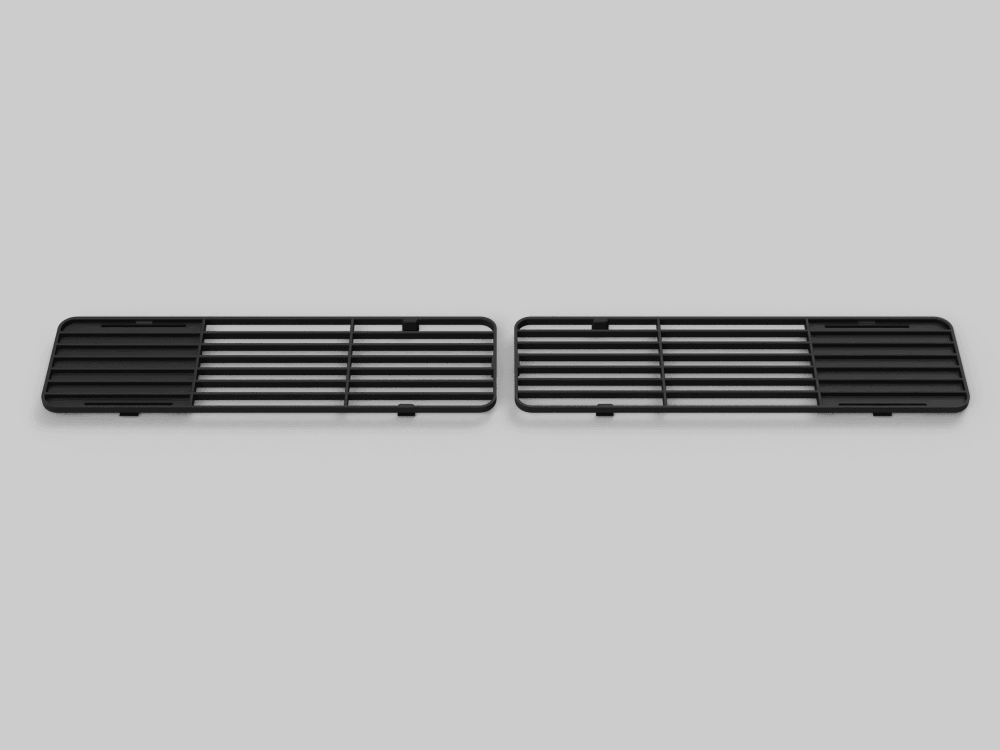 VW Golf MK1 Front Panel Bumper Open Grille Trim (171853661) 1