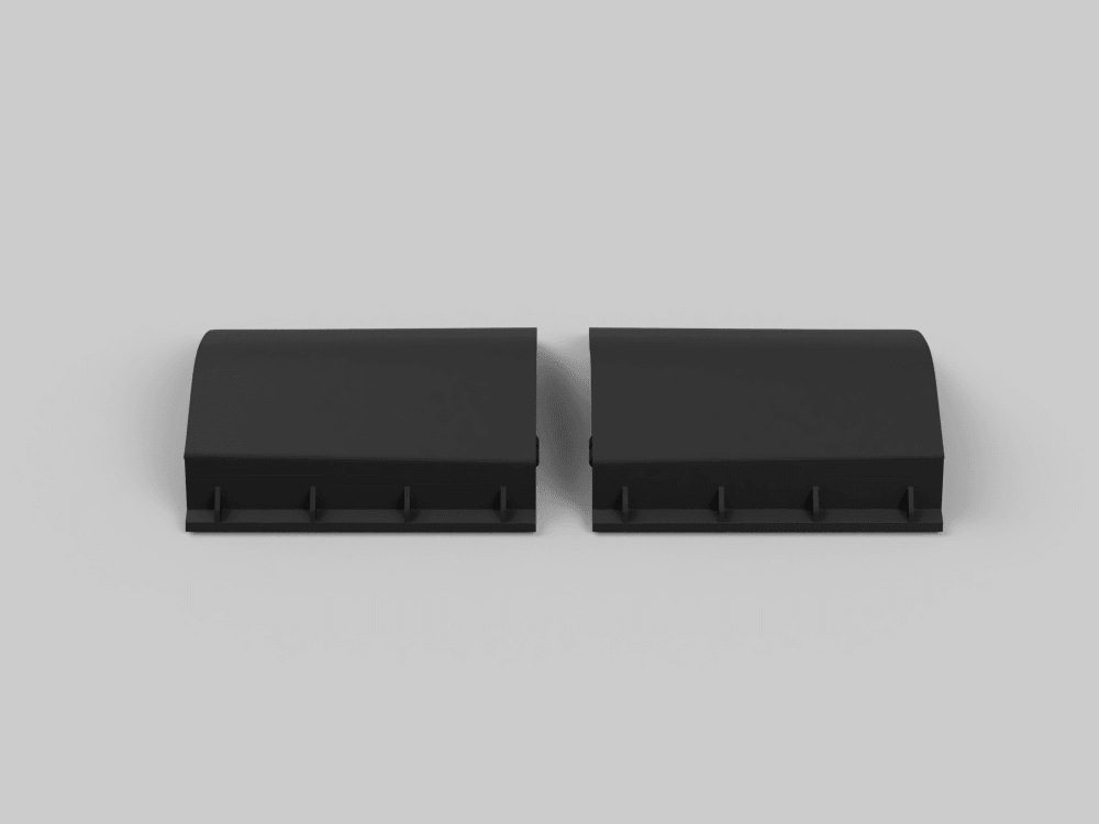 VW Passat B6 R-Line Rear Sill Cover Jack Point Cap (3C0853657 / 3C0853658) 1